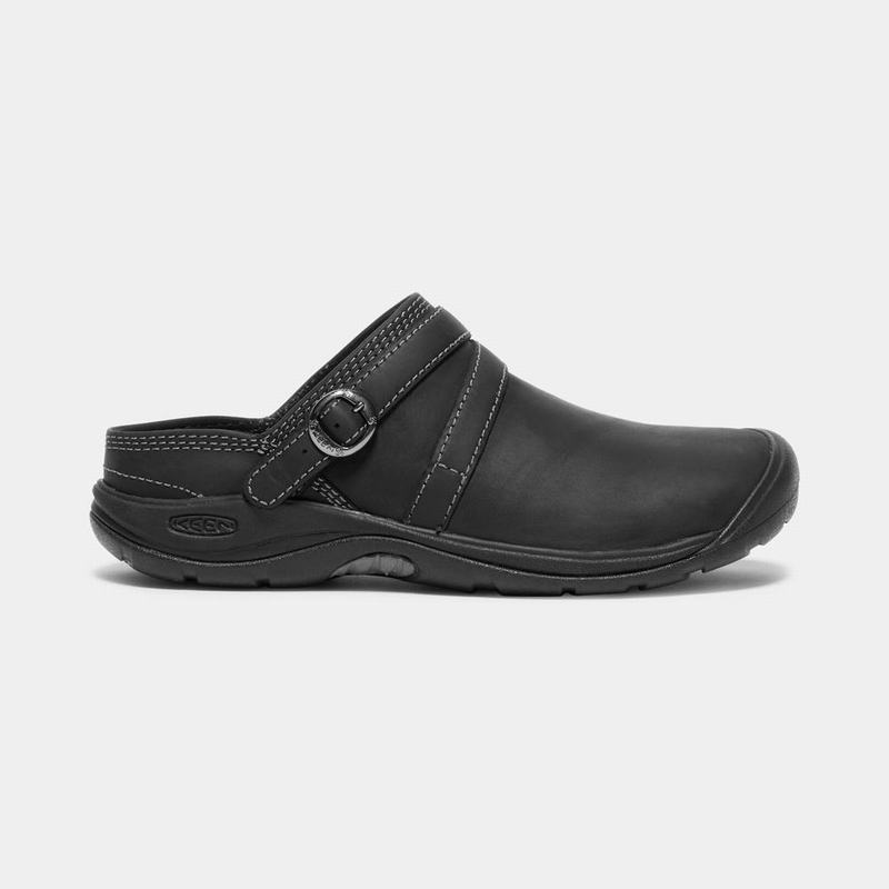 Keen Presidio II Womens Slip On Shoes Black Online NZ (6194-TXWLZ)